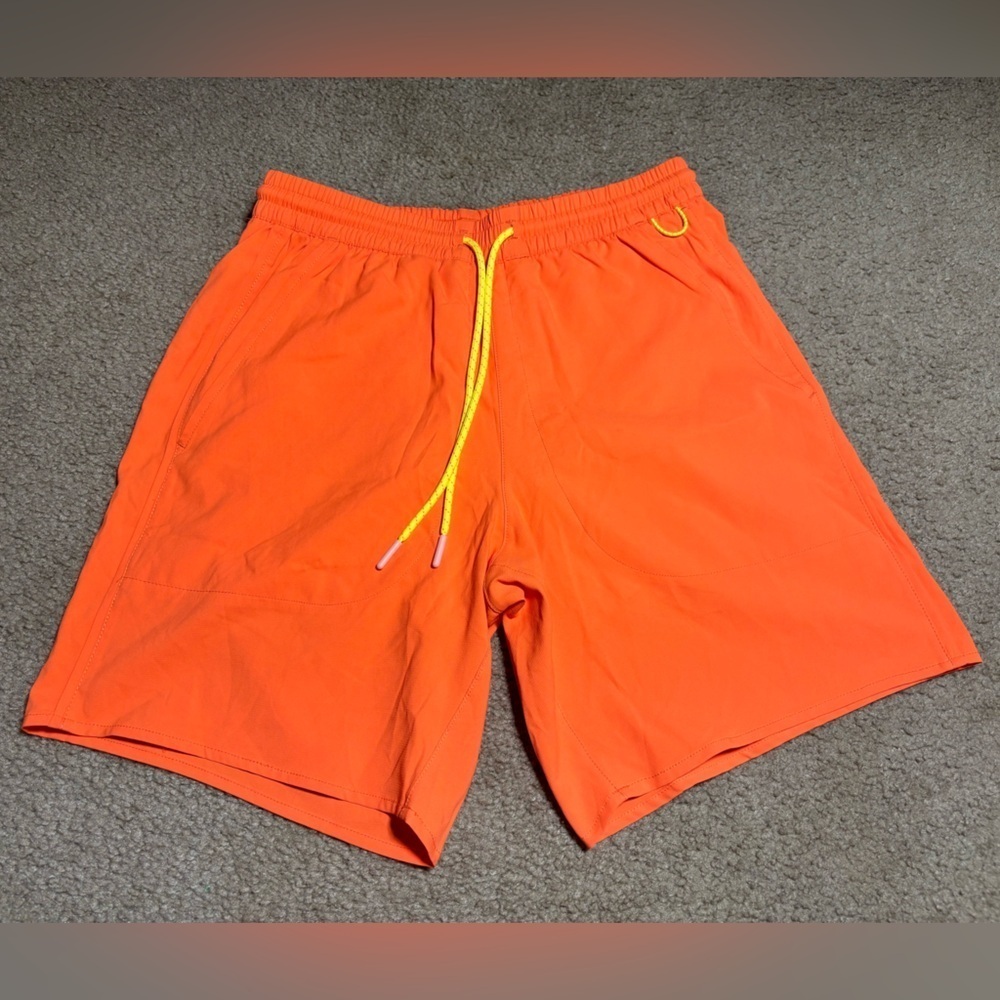 Outdoor Voices orange 7inch Recreational Short Men’s Soze XS NWT